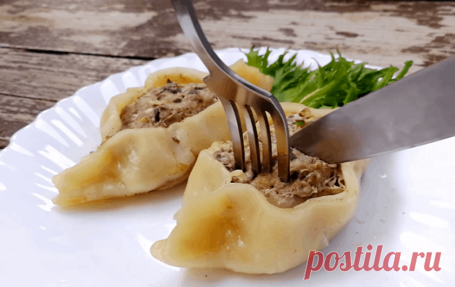 Мясные лодочки на сковороде: просто, сытно и вкусно