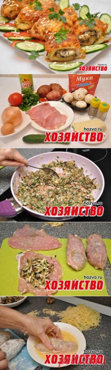 Котлета в картофельной шубке «По-хозяйски». Рецепт с пошаговым фото