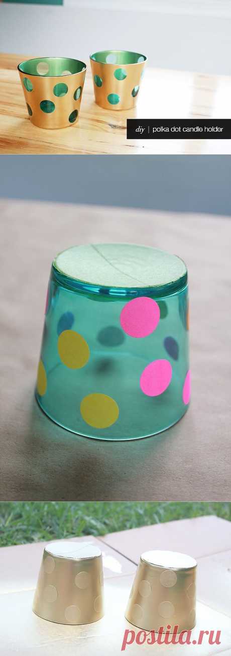 Подвечники (стаканы, конфетница) праздничные (Diy) / Праздничный декор / Модный сайт о стильной переделке одежды и интерьера