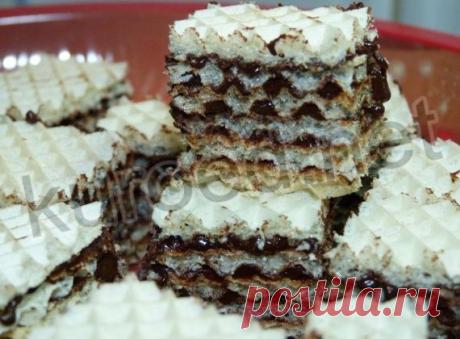 Вафельные шоколадные конфеты - Кулинарный ответ