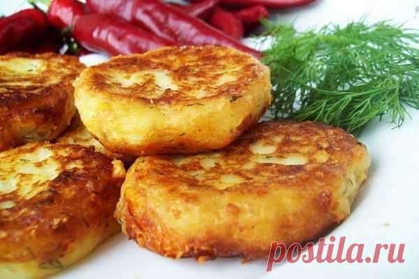 Как приготовить постные котлеты из картофеля :: Кулинарные рецепты