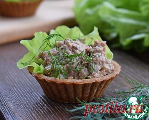 Печеночный паштет с маринованными огурцами – кулинарный рецепт