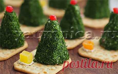 Простая и вкусная закуска на новогодний стол елочка – рецепт приготовления