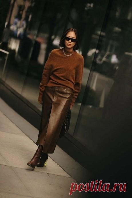 Один из трендовых оттенков - идеи с коричневым цветом