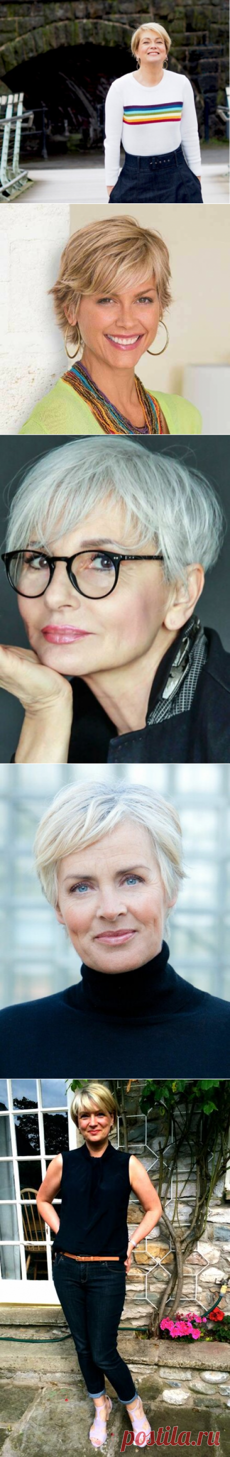 45 лет как повод сделать короткую, стильную стрижку - 9 классных вариантов ;) | Алёна@Жизнь после 40 ;) | Яндекс Дзен