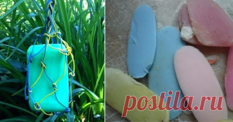 Как использовать кусочки старого мыла Теперь всегда так делаю.