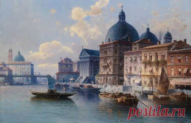 Австрийский художник Karl Kaufmann