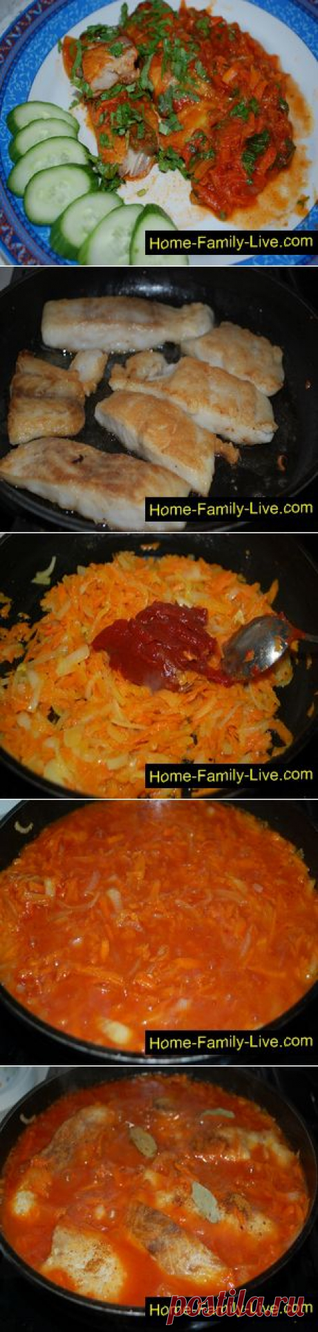 Рыба в соусе - Кулинарные рецепты