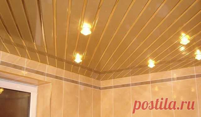 Реечный потолок своими руками | Квартирный вопрос