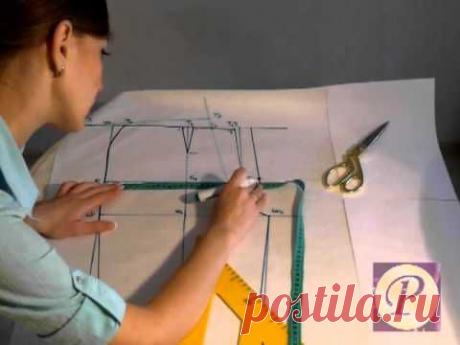 Выкройка брюк (женских классических). Часть 2