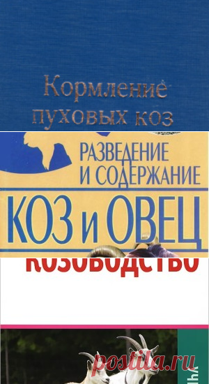 Кормление пуховых коз - Сечин В.А.