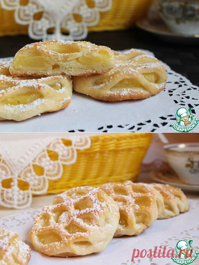 30 мин.и у вас вкусненькие ананасовые слойки.