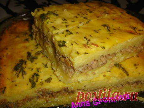 КАРТОФЕЛЬНАЯ ЗАПЕКАНКА