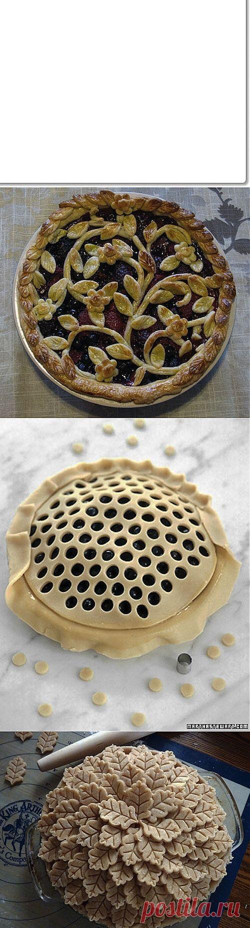 Как сделать пирог еще красивее (часть-1 ) | Наш дом