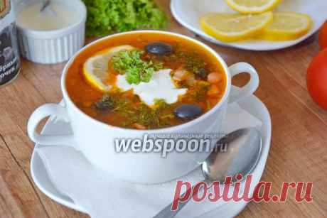 Солянка с курицей и сосисками рецепт с фото, как приготовить на Webspoon.ru