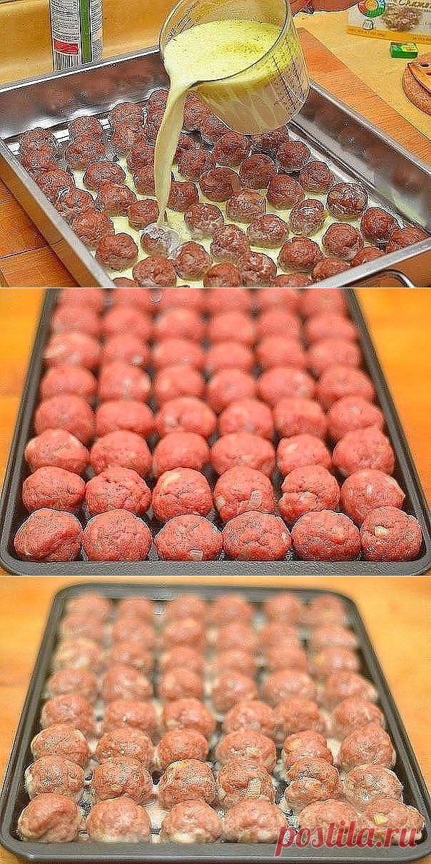 МЯСНЫЕ  ШАРИКИ