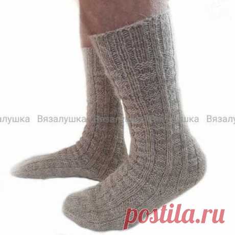 Серия "Околица-56",N2 носки "Протектор", пятка узорная подкова и анатомическая стопа - описание | Вязалушка | Пульс Mail.ru
