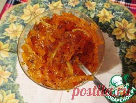 Варенье из тыквы с имбирем и маком - кулинарный рецепт