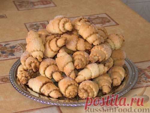 Рецепт: Рогалики с корицей на RussianFood.com