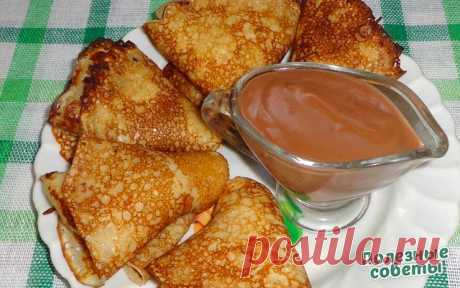 Шоколадный соус для блинов и не только