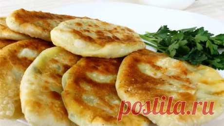 Пирожки-лепешки с картошкой и сыром — супер рецепт!