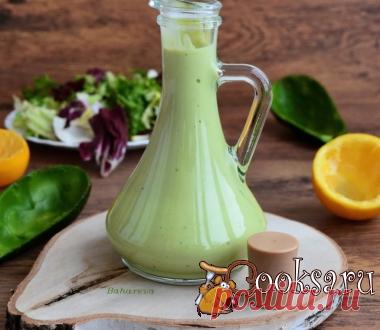 Авокадо-заправка. фото рецепт приготовления