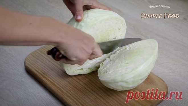 Квашеная капуста по этому рецепту получается очень вкусной,.
