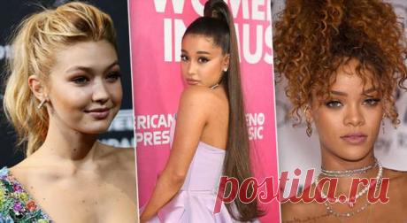 Соберите волосы в хвост, как звезда! Инструкция по созданию модной прически . Милая Я