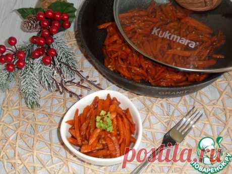 Морковь в маринаде – кулинарный рецепт