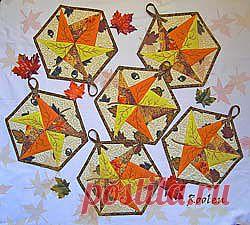 Прихватка "листики" (скоростная технология).