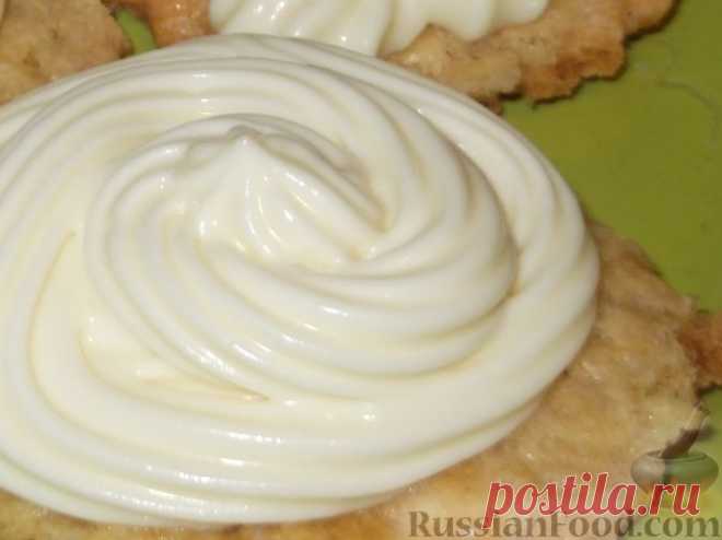 Рецепт: Сметанный крем на RussianFood.com