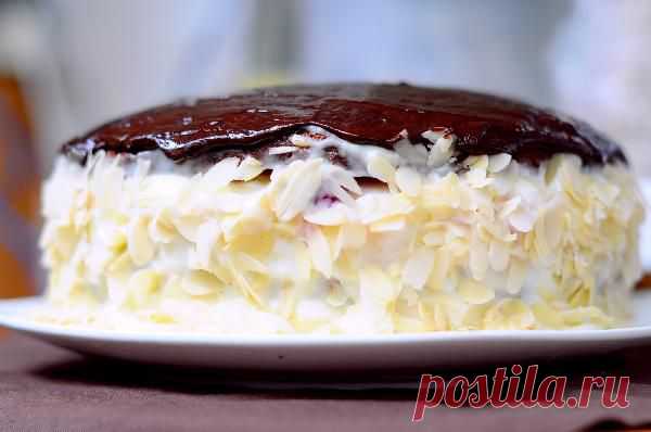Большой праздничный торт — рецепт с пошаговыми фото. Foodclub.ru