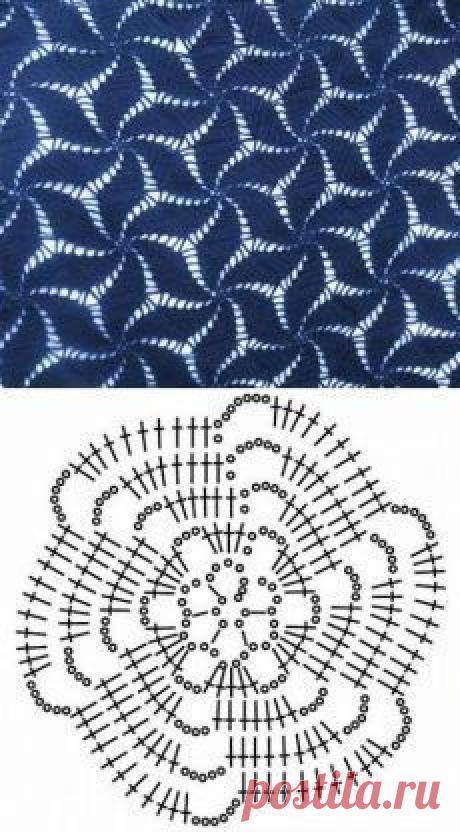 Мотив в копилочку любителей вязать крючком Выбираем лучшие работы в конкурсе "Весенние петельки 2021", отдайте свои голоса фаворитам ЗДЕСЬ!