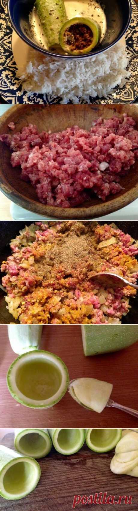 Куса макхши - фаршированные мясом кабачки | 4vkusa.ru