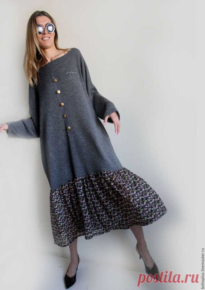 Crazy maxi dress / Купить Платье в бохо стиле 