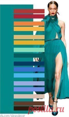 Какие цвета сочетаются. На заметку!