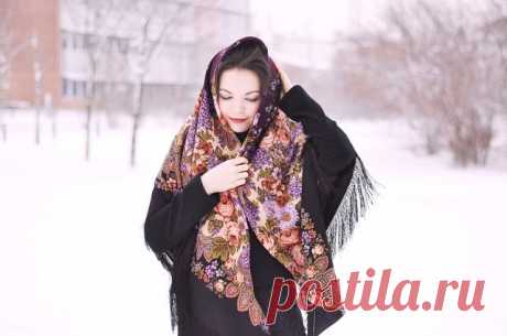 «Платки Павлопосадские. Павлопосадские платки ткань