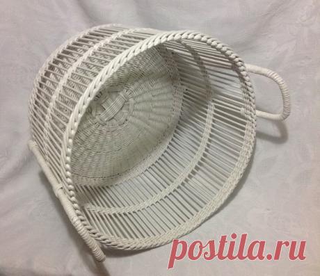 Плетение из газетных трубочек для начинающих пошагово