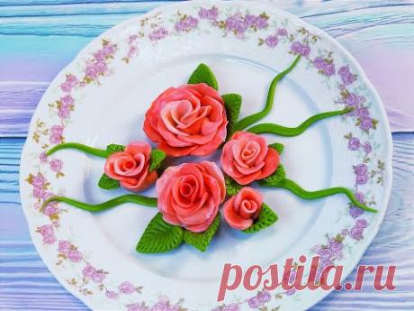 КАК СДЕЛАТЬ ОЧЕНЬ ВКУСНЫЙ ПЛАСТИЧНЫЙ ШОКОЛАД (НА ПАТОКЕ)!!!🌹 РОЗЫ из БЕЛОЙ ШОКОЛАДНОЙ МАСТИКИ!