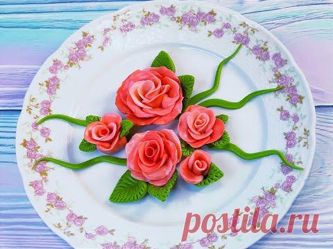 КАК СДЕЛАТЬ ОЧЕНЬ ВКУСНЫЙ ПЛАСТИЧНЫЙ ШОКОЛАД (НА ПАТОКЕ)!!!🌹 РОЗЫ из БЕЛОЙ ШОКОЛАДНОЙ МАСТИКИ!