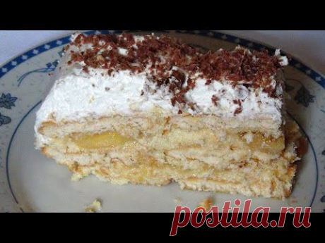 Вкусный торт легко и быстро - YouTube
Вся прелесть в том, что все ингредиенты покупные, не надо долго мучиться у плиты, выпекая коржи и помешивая кремообразную массу. Естественно, всё, что сделано из натурпродуктов, имеет большую пользу, а может и лучший вкус. Но в нашем случае речь идёт о скорости и практичности. Уж не знаю как насчёт пользы, но вкус от этого точно не пострадает. Обещаю!)