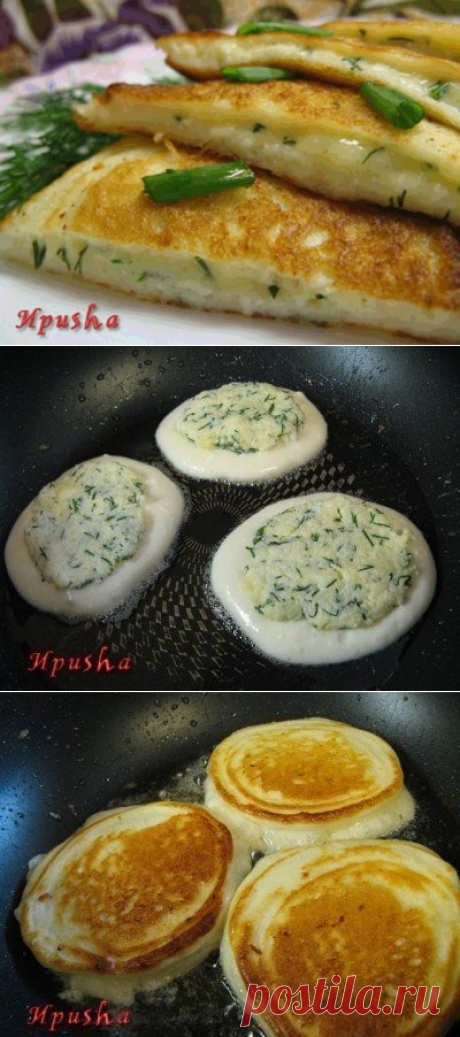 Оладьи в стиле «Хачапури». Без волокиты, приготовила такую вкуснятину!
