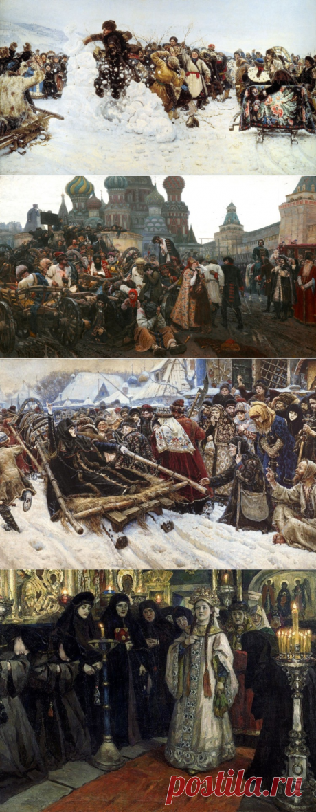 Художник Василий Иванович Суриков. Картины