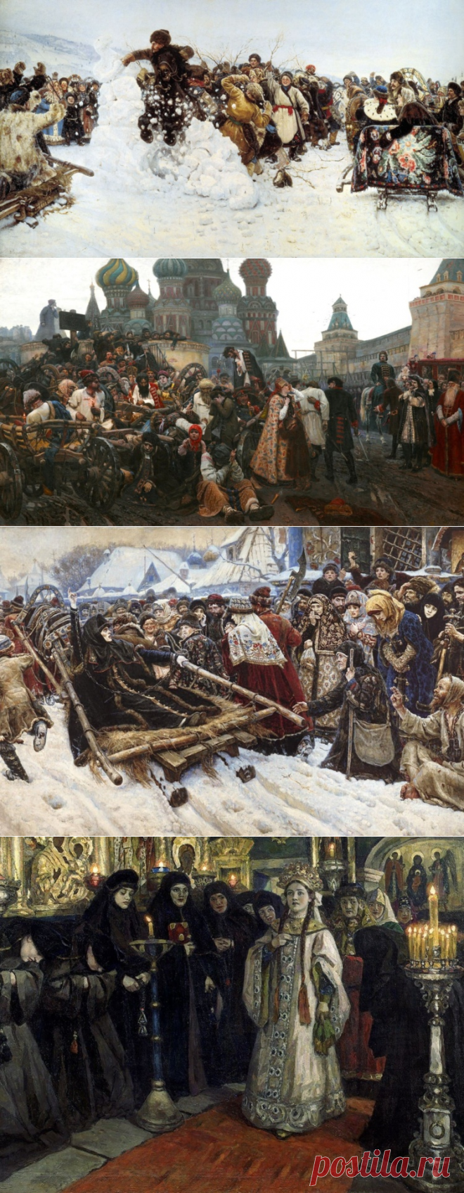 Художник Василий Иванович Суриков. Картины