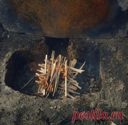 КАК ПОСТРОИТЬ КОПТИЛЬНЮ НА ДАЧЕ