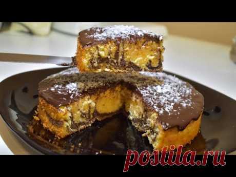 Рецепт пирога ИЗ ТЫКВЫ. Тыквенный пирог к чаю. PUMPKIN pie recipe. Pumpkin pie for tea.