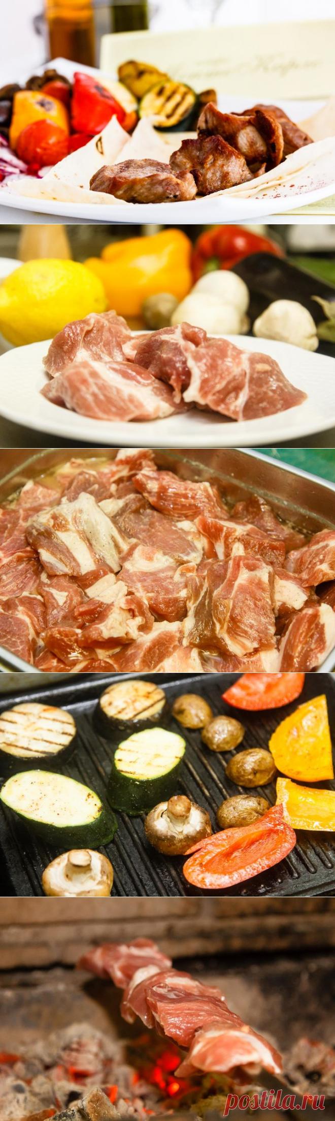 Рецепт для пикника: шашлык из свинины с овощами — Вкусные рецепты