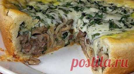 Пирог с мясом и грибами
Очень сытно и вкусно!
Вкус получается отменным, а ваши домочадцы, особенно мужчины, высоко оценят кулинарный шедевр.
Продукты:
Говядина — 500 гр.
Зеленый лук — 100 гр.
Лук — 2 головки
Вешен…