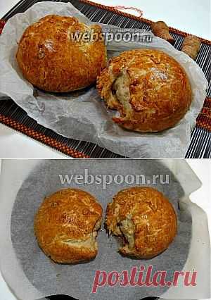 Овернский хлеб со шкварками.