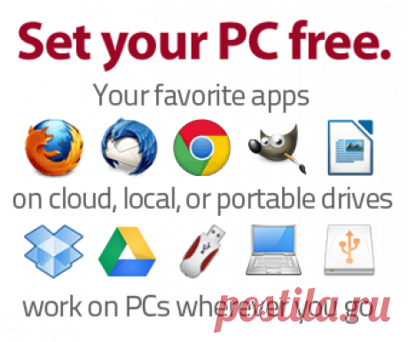 PortableApps.com - портативное программное обеспечение для USB, переносных и облачных накопителей